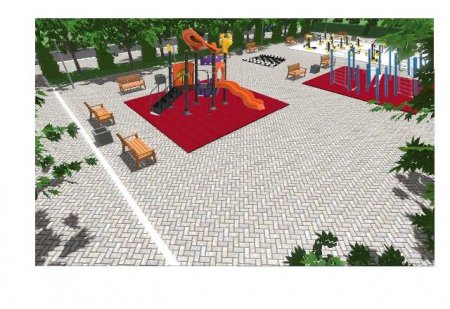 Nəsimi rayonu Vaqif prospekti boyunca yerləşən parklarda  və yaşıllıq zolaqlarında abadlıq işlərinə başlanılıb -FOTO