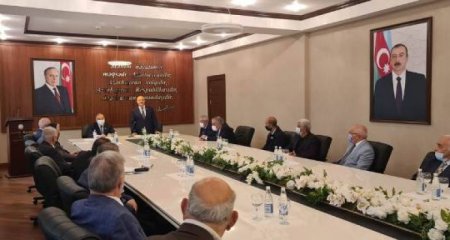 Nəsimi rayon Ağsaqqallar şurasının Hesabat-Seçki konfransı keçirilib