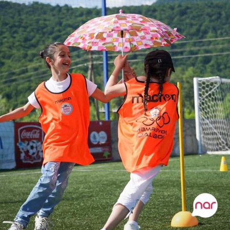 “Nar” şəhid və qazi ailələrindən olan uşaqlar arasında keçirilən yarışa dəstək olub