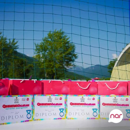 “Nar” şəhid və qazi ailələrindən olan uşaqlar arasında keçirilən yarışa dəstək olub