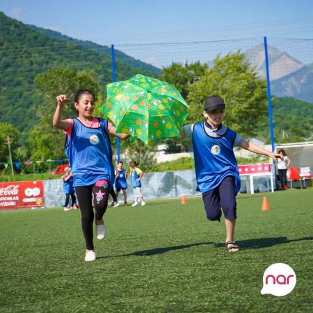 “Nar” şəhid və qazi ailələrindən olan uşaqlar arasında keçirilən yarışa dəstək olub