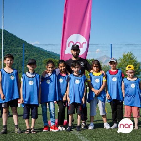 “Nar” şəhid və qazi ailələrindən olan uşaqlar arasında keçirilən yarışa dəstək olub