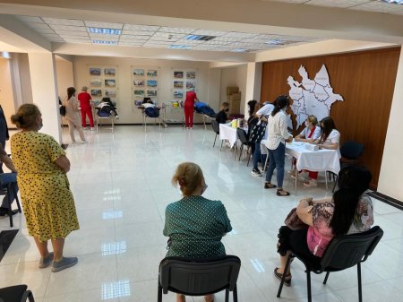 Nəsimi rayonunda qanvermə aksiyası keçirilib - FOTOLAR 