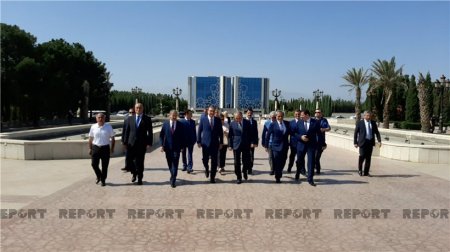 Azərbaycan və Türkiyənin Baş prokurorlarının Gəncəyə səfəri başlayıb -FOTO