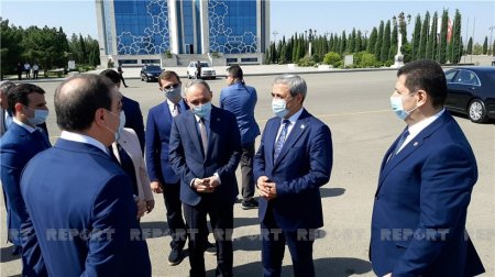 Azərbaycan və Türkiyənin Baş prokurorlarının Gəncəyə səfəri başlayıb -FOTO