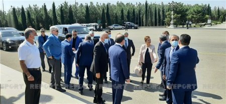 Azərbaycan və Türkiyənin Baş prokurorlarının Gəncəyə səfəri başlayıb -FOTO