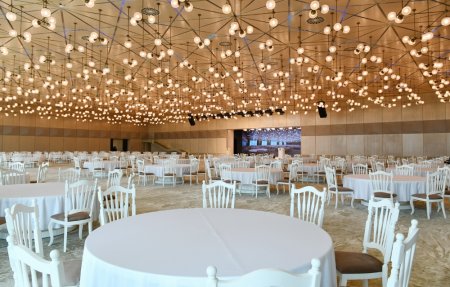 Prezident və xanımı “Gülüstan” sarayında (FOTOLAR)