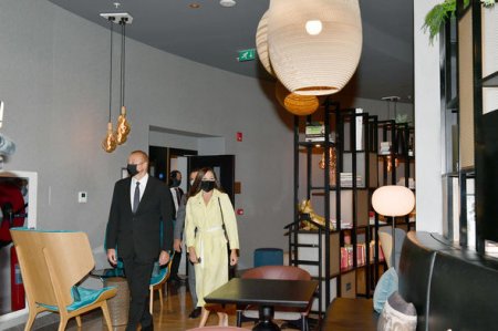 İlham Əliyev və Mehriban Əliyeva Bakıda açılış mərasimində - FOTO