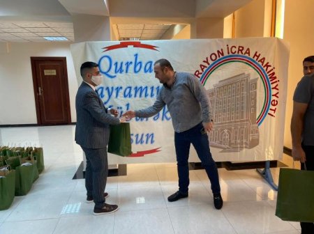 Nəsimi rayonunda Qurban Bayramı münasibətilə sosial aksiyalar keçirilir