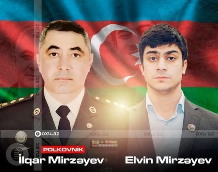 Şəhid polkovnik İlqar Mirzəyevin oğlu hərbi xidmətə yola düşür