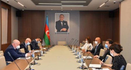 Azərbaycan XİN başçısının müavini AŞPA məruzəçisi ilə görüşüb