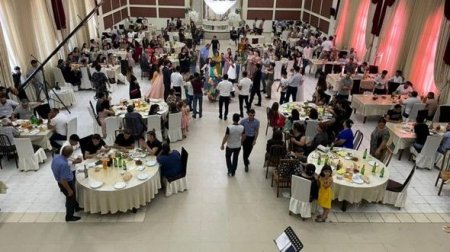 Vəzifəli şəxsə məxsus şadlıq sarayı cərimələndi - FOTO