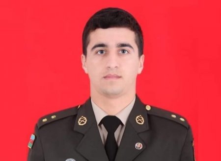 Həlak olan hərbi qulluqçu dəfn edildi