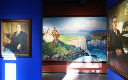 Heydər Əliyev Fondunun təşkilatçılığı ilə Şuşada sərgilər açılıb