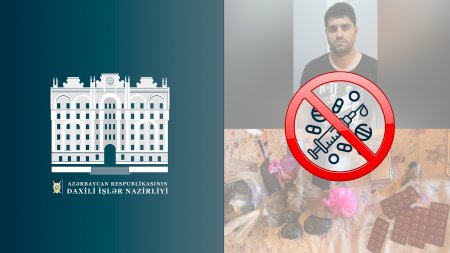 Paytaxtın Xəzər rayonunda narkotik vasitələrin satışı ilə məşğul olan şəxs saxlanılıb