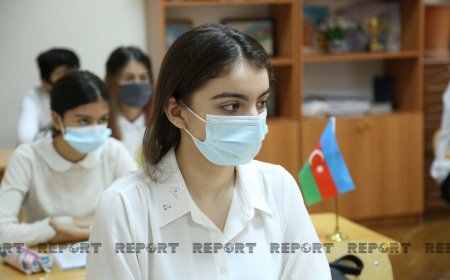 Şagirdlər məktəbdə maska taxmalıdırlarmı? - CAVAB