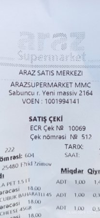 “Araz” supermarketdə vaxtı keçmiş məhsullar satılır - FOTOFAKT 