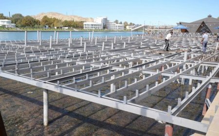 Mingəçevirlilər restoranların çayın içərisində tikilməsinə etiraz edir