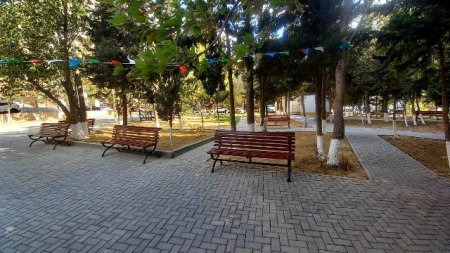 Nəsimi rayonunda daha bir abad həyət sakinlərin istifadəsinə verilib -FOTOLAR