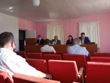 Sabir Rüstəmxanlı Neftçalada seçicilərlə görüşüb