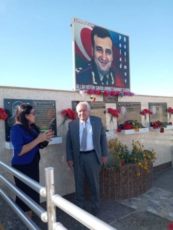 Sabir Rüstəmxanlı Neftçalada seçicilərlə görüşüb