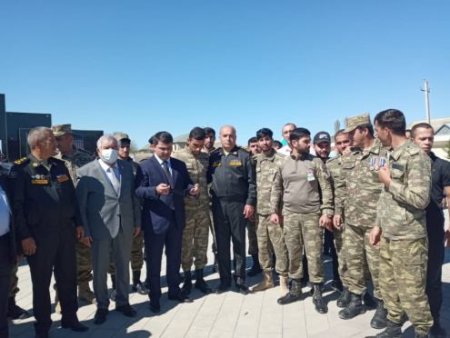 Sabir Rüstəmxanlı Neftçalada seçicilərlə görüşüb