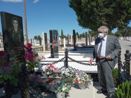 Sabir Rüstəmxanlı Neftçalada seçicilərlə görüşüb