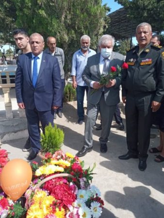 Sabir Rüstəmxanlı Neftçalada seçicilərlə görüşüb