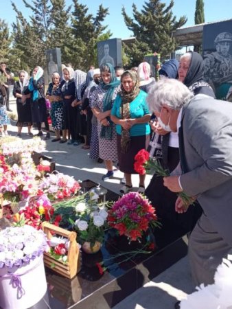 Sabir Rüstəmxanlı Neftçalada seçicilərlə görüşüb