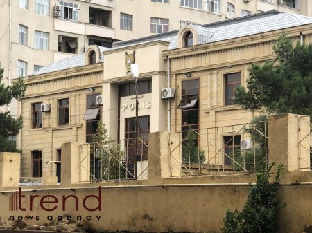 Bakıda polis əməkdaşının arvadını güllələyib öldürdüyü yerdən GÖRÜNTÜLƏR (FOTOLAR)