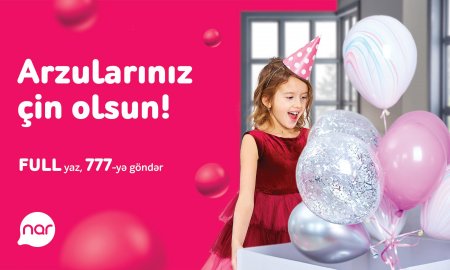 “Nar”dan abunəçiləri üçün əla təkliflər!