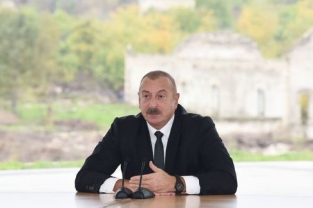 İlham Əliyev Füzuli ictimaiyyətinin nümayəndələri ilə görüşdə çıxışı - TAM MƏTN + FOTO