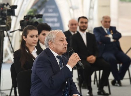 İlham Əliyev Füzuli ictimaiyyətinin nümayəndələri ilə görüşdə çıxışı - TAM MƏTN + FOTO