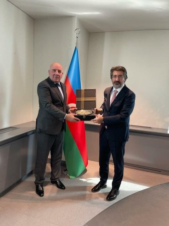 Türkiyə Banklar Birliyinin İdarə Heyətinin Sədri Azərbaycanda işgüzar səfərdə oldu