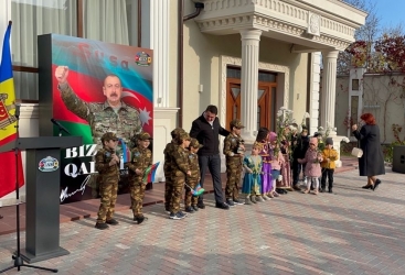 İkinci Qarabağ müharibəsində Zəfərin birinci ildönümü Moldovada da qeyd olunub