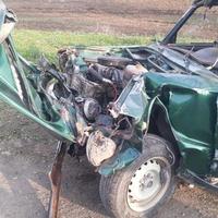 Tovuzda ağır qəza: 1 ölü, 6 yaralı - Foto