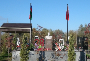 İmişlidə şəhid baş leytenant Cavid Səfərlinin xatirəsi anılıb