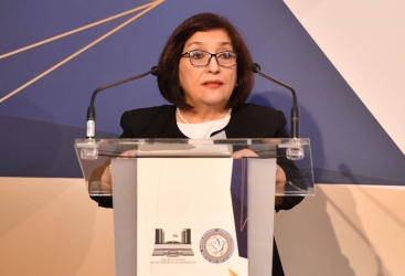 Sahibə Qafarova: Prezident İlham Əliyevin irəli sürdüyü qlobal təşəbbüslər beynəlxalq aləmdə rəğbət və dəstək qazanıb Sahibə Qafarova: Prezident İlham Əliyevin irəli sürdüyü qlobal təşəbbüslər beynəlxalq aləmdə rəğbət və dəstək qazanıb