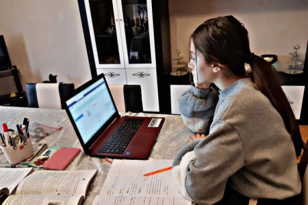 Bakıda daha bir məktəb distant tədrisə keçdi