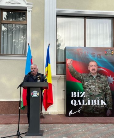 İkinci Qarabağ müharibəsində Zəfərin birinci ildönümü Moldovada da qeyd olunub