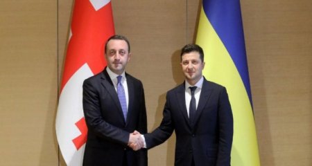 Zelenski Sakaşviliyə görə Baş nazirə zəng etdi