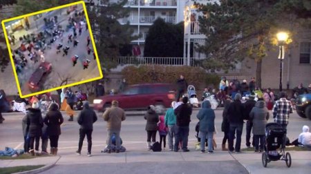 Mərasim zamanı dəhşət: Avtomobili kütlənin üstünə sürdü