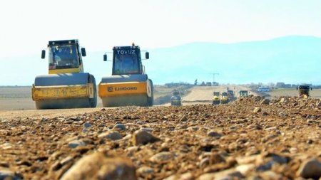 Bərdə-Ağdam avtomobil yolunun yeni görüntüləri - FOTO