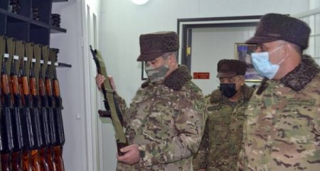 Zakir Həsənov azad olunan ərazilərdə yeni tikilən hərbi obyektlərin açılışında iştirak edib - Video