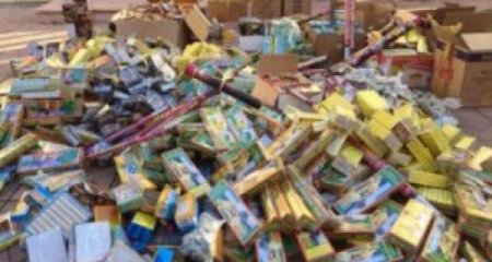 Bakıda üç nəfərdən 200 min manatlıq pirotexniki məmulat müsadirə edildi