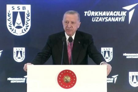 Ərdoğan: “Milli döyüş təyyarəmiz 2023-cü ildə anqardan çıxacaq”