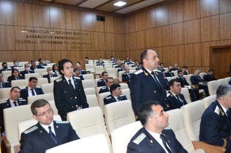 Baş Prokurorluqda əməliyyat müşavirəsi keçirildi – Foto