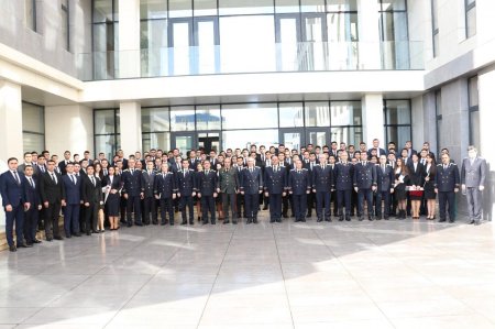 Baş Prokurorluqda gənc hüquqşünasların andiçmə mərasimi keçirilib - FOTOLAR