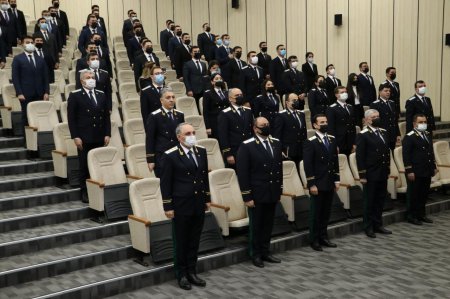 Baş Prokurorluqda gənc hüquqşünasların andiçmə mərasimi keçirilib - FOTOLAR