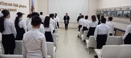 Şamaxı rayon Heydər Əliyev Mərkəzində "20 Yanvar-Qan Yaddaşımız" adlı silsilə tədbirlər keçirilib  -FOTOLAR